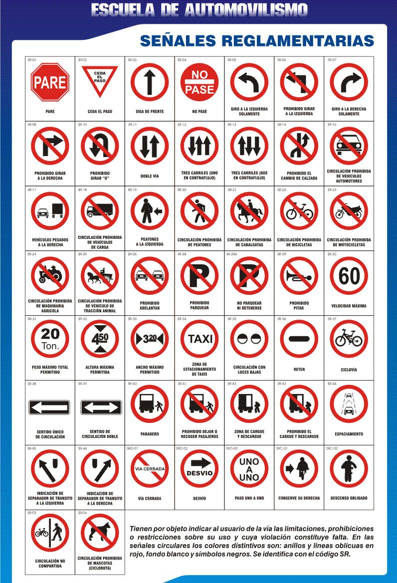 Senales de transito