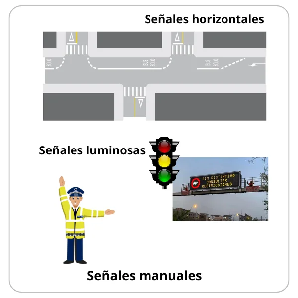 Señales horizontales