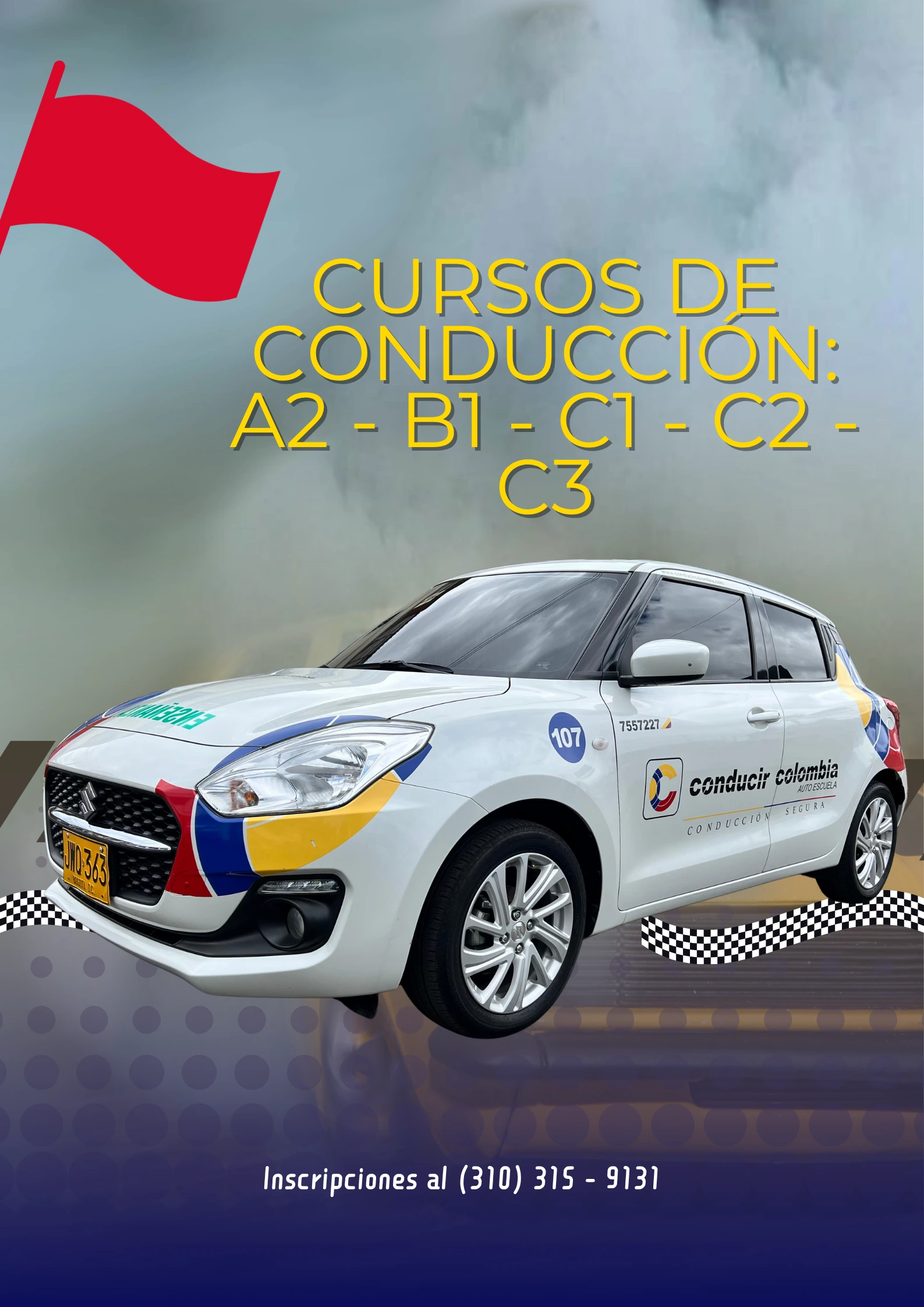 cursos de conducción en Colombia