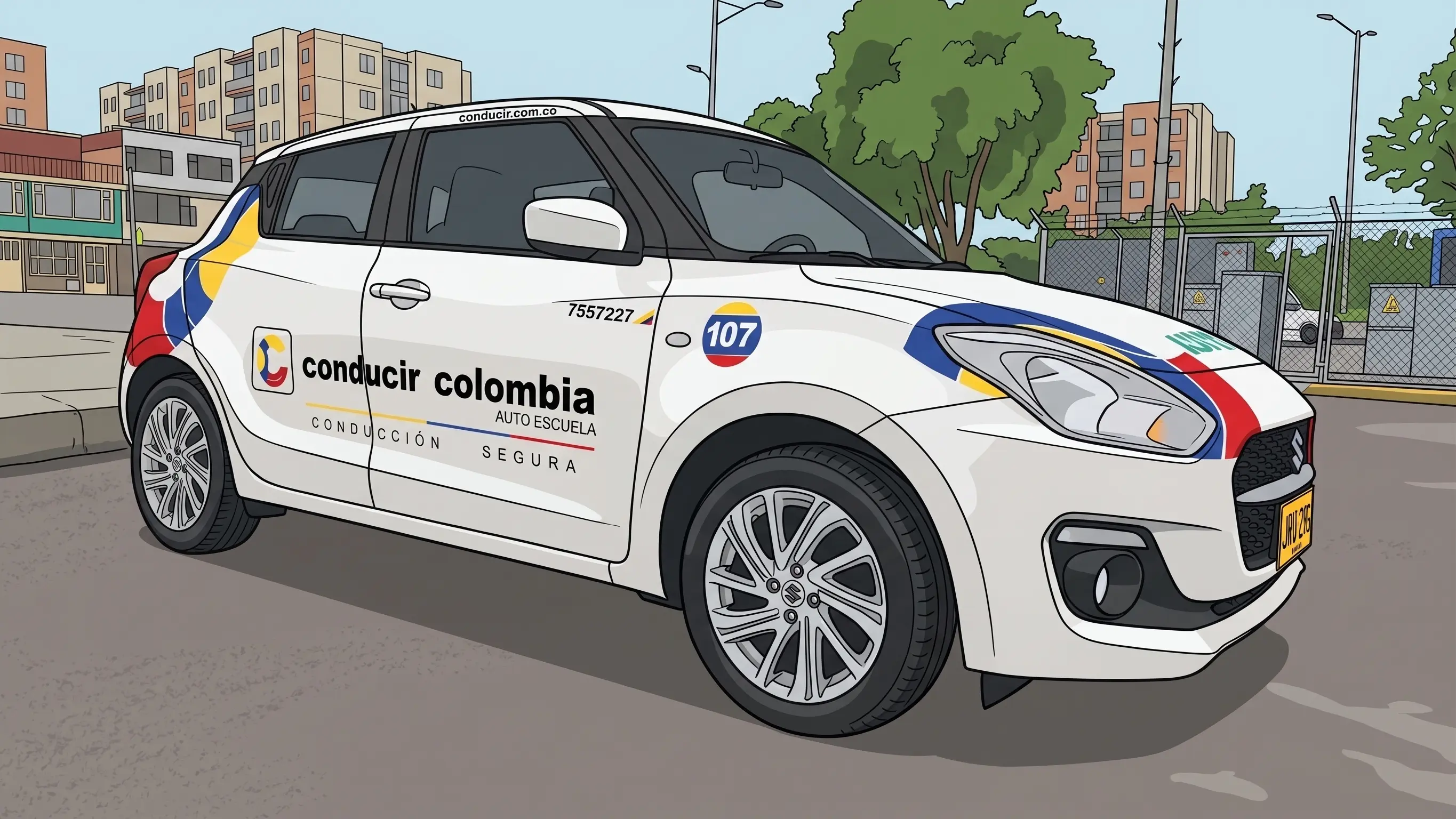 Vehículo para curso de conducción B1 en Bogotá